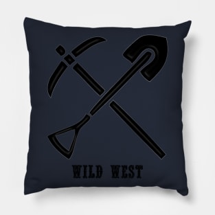 Western Era - Wild West Pick Axe and Shovel Pillow