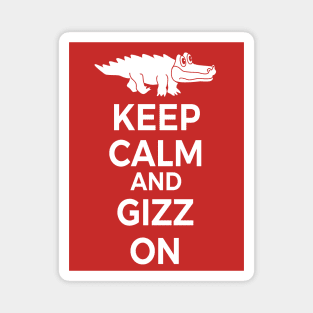 King Gizzard and the Lizard Wizard Keep Calm and Gizz On Magnet