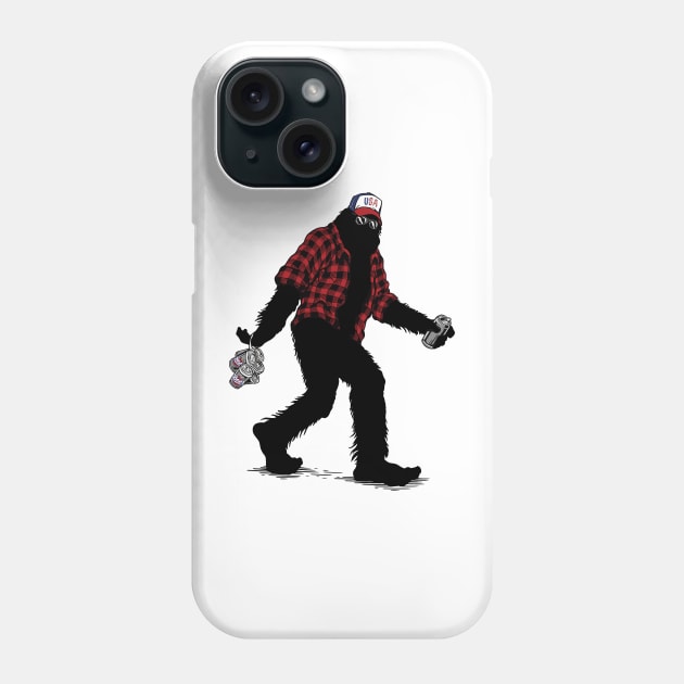 Gone "Squatchin'" Phone Case by Slightly Odd Fitchburg