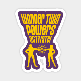 WONDER TWINS - 3.0 Magnet