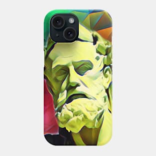 Xenophon Colourful Portrait | Xenophon Artwork 7 Phone Case