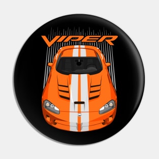 Viper SRT10-orange and white Pin