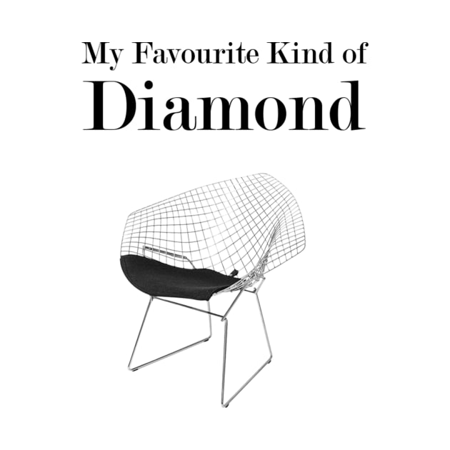 My Favourite Kind of Diamond- Diamond Chair Harry Bertoia by A.P.