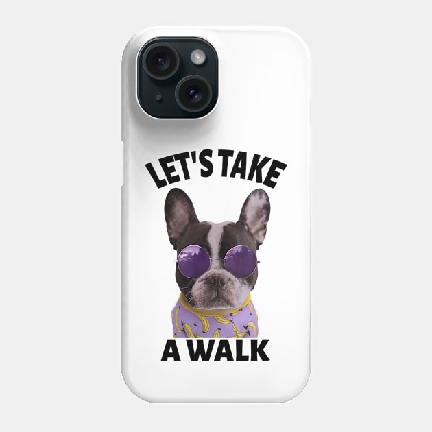 Cool Dog With Sunglasses Phone Case by MONMON-75