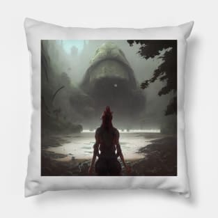 A Brave Adventurer Pillow