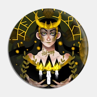 God of Mischief Pin