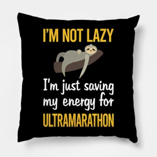 Saving Energy For Ultramarathon Ultra Distance Running Pillow