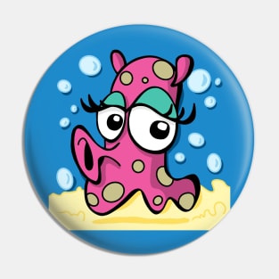 Cool Squid Game Design Pin