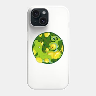 Octopus at the lime harvest. Phone Case