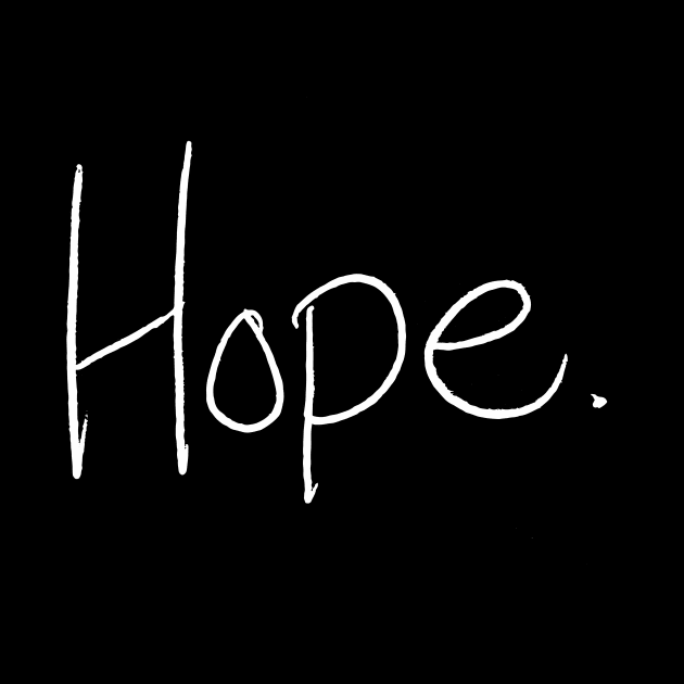 Hope - Briana Buckmaster Handwriting - white font by MeowOrNever