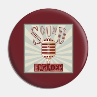 Sound Engineer Pin