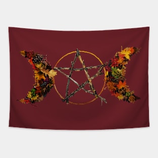 Triple Goddess Autumn Tapestry