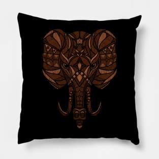 Elephant Ornate Pillow