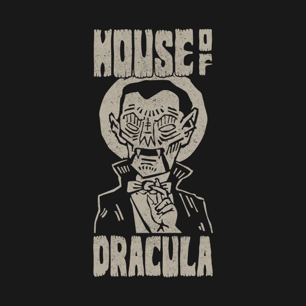 House of Dracula Vintage Halloween by BOEC Gear