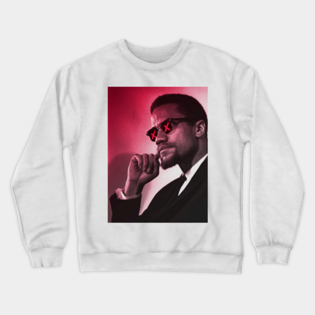 malcolm x crewneck