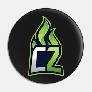 CarbonZilla Logo CZ Main Pin