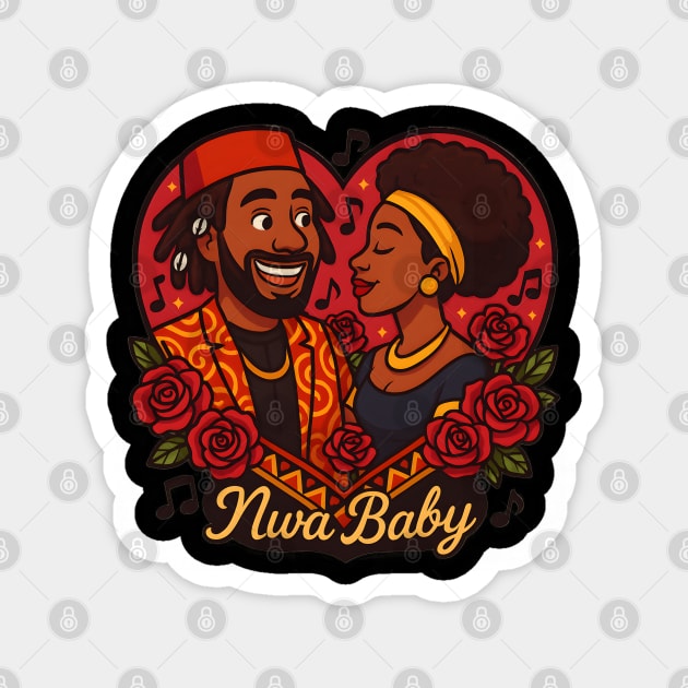 Nwa Baby Lyric Craze Magnet by Eric's Store 4