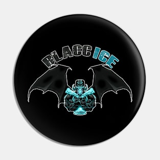 Blacc Ice Cross Arms Pin