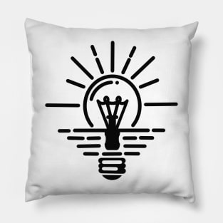 Sunset Light Bulb Pillow