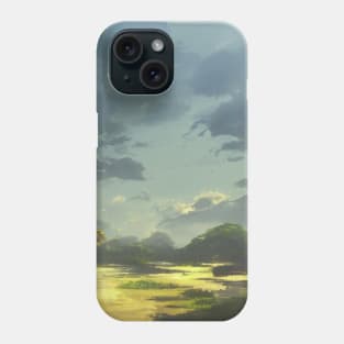 landscape pictures for wall dense Phone Case