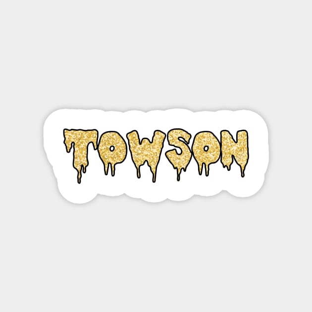 Towson University Magnet by Rpadnis