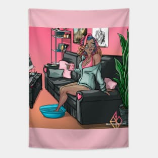 Reva Prisma self-care Valentine’s Day Tapestry