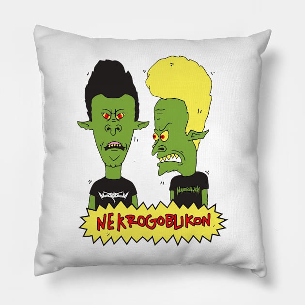 Nekrogoblikon Pillow by chancgrantc@gmail.com