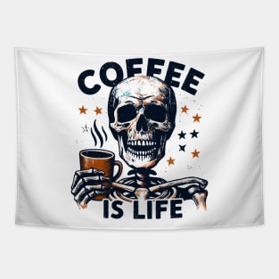 Coffee Is Life Tapestry