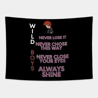 Wild Boys Merch Tapestry