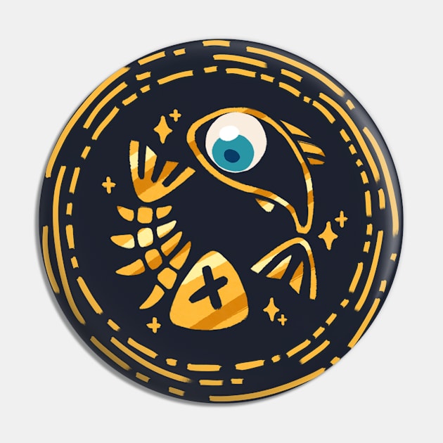 Pisces Pin by densukii