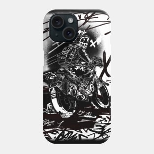 THE BOYS BLACKOUT BIKER Phone Case