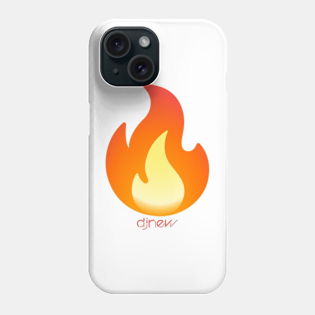 Fire DJ New Phone Case by DJ NEW