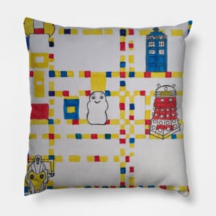 Doctor Who Boogie Woogie Pillow