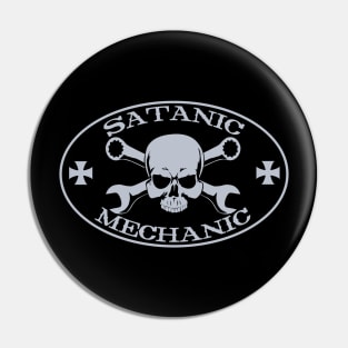 Satanic Mechanic Pin