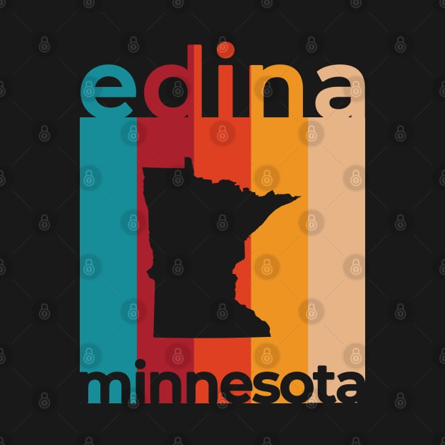 Edina Minnesota Retro by easytees