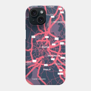 Rome colour map Phone Case