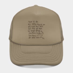 Homer's Postcard Hat