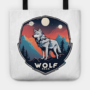 wolf pack Tote