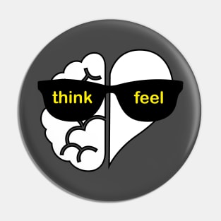 Think and Feel Pin