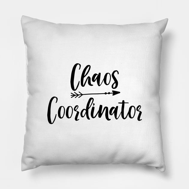 Chaos Coordinator Pillow by CANVAZSHOP