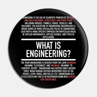 Engineering Defined - Engineer Pin