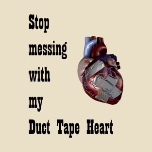 Barenaked Ladies - Duct Tape Heart - dark text T-Shirt