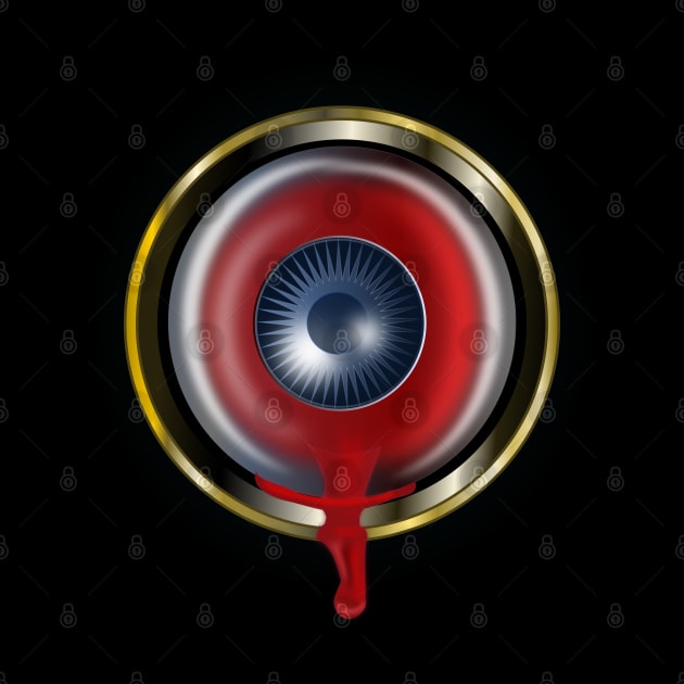 Evil Eye -Blood Clot Hemorrhage by geodesyn