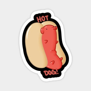 Hot Dog! Magnet