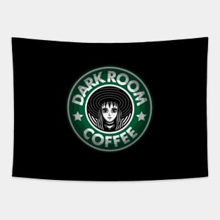 Dark Room Coffee Tapestry