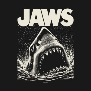 Jaws Logo Splash T-Shirt