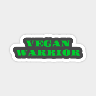 Vegan Warrior Magnet