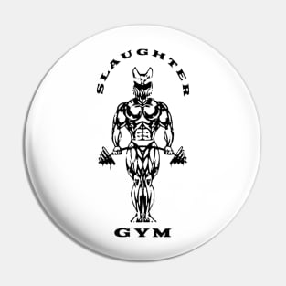 Slaughter to prevail merch slaughter gym white Pin