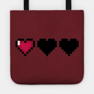 Video Game Hearts – Low Health Tote