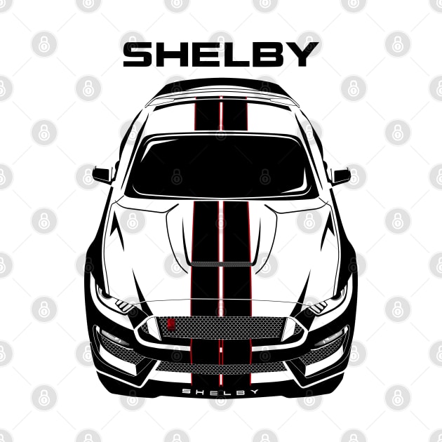 Ford Mustang Shelby GT350R 2015 - 2020 - Black Stripes by V8social